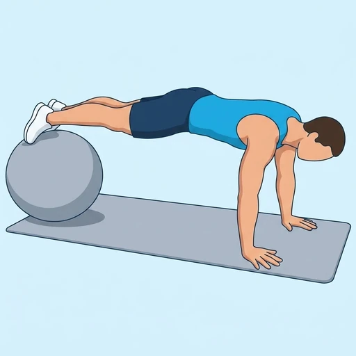 Ball Pike — start position, flat illustration
