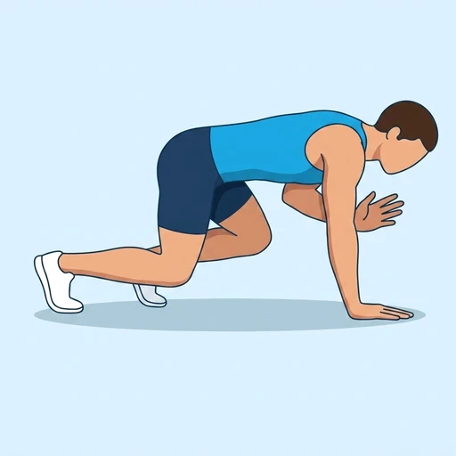 Bear Crawl — peak position, flat illustration