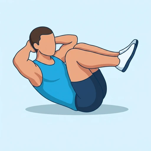Cocoons — start position, flat illustration