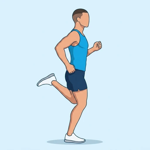 Heel Flicks, flat illustration