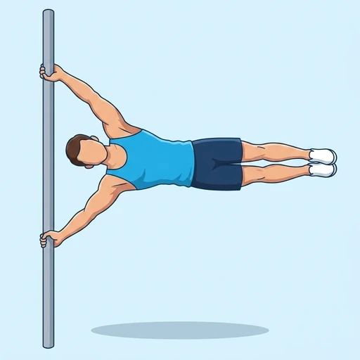 Human Flag, flat illustration