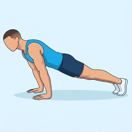 Planche Lean, flat illustration