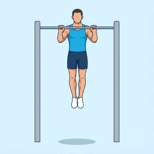 Pull-Up — peak position, flat illustration