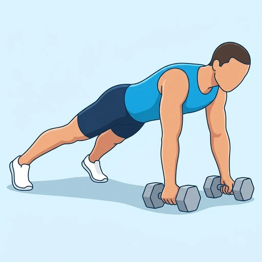 Renegade Row — start position, flat illustration