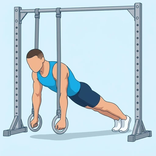 Ring Plank, flat illustration