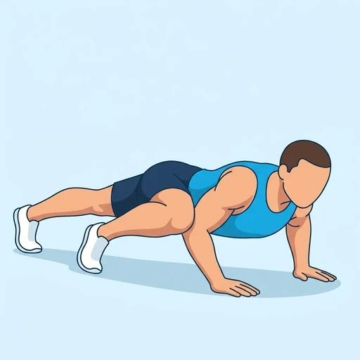 Spiderman Push-Up — peak position, flat illustration