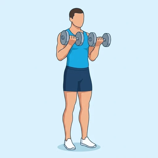 Strict Curl — peak position, flat illustration