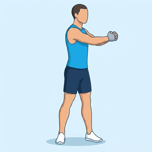 Torso Twists, flat illustration