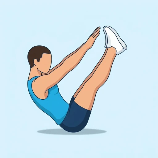 V Ups — peak position, flat illustration