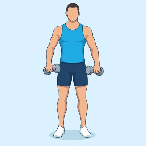 Zottman Curl — peak position, flat illustration